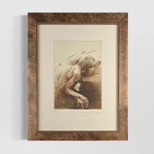 Na okraji (barva - sépie)