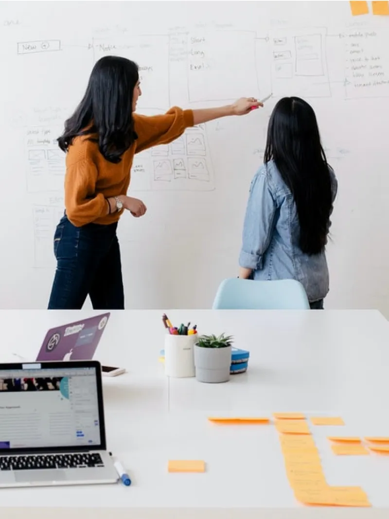 software company informative board image