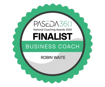 PASEDA360 National Coaching Awards 2024, Business Coach finalist, Robin Waite