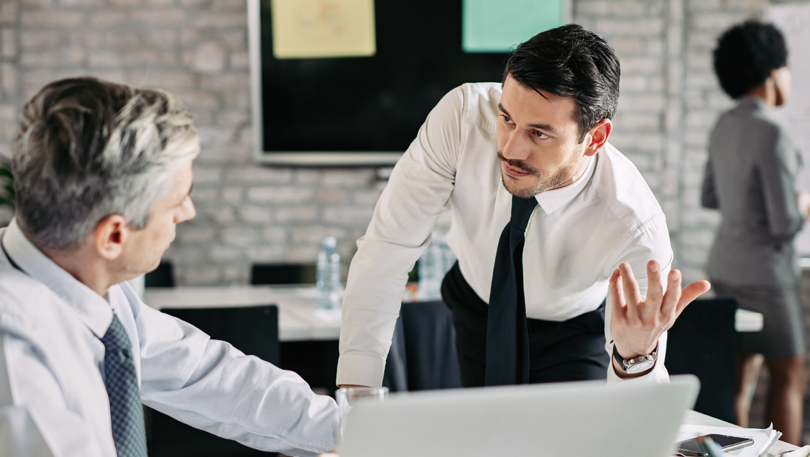checking on employee development and well-being