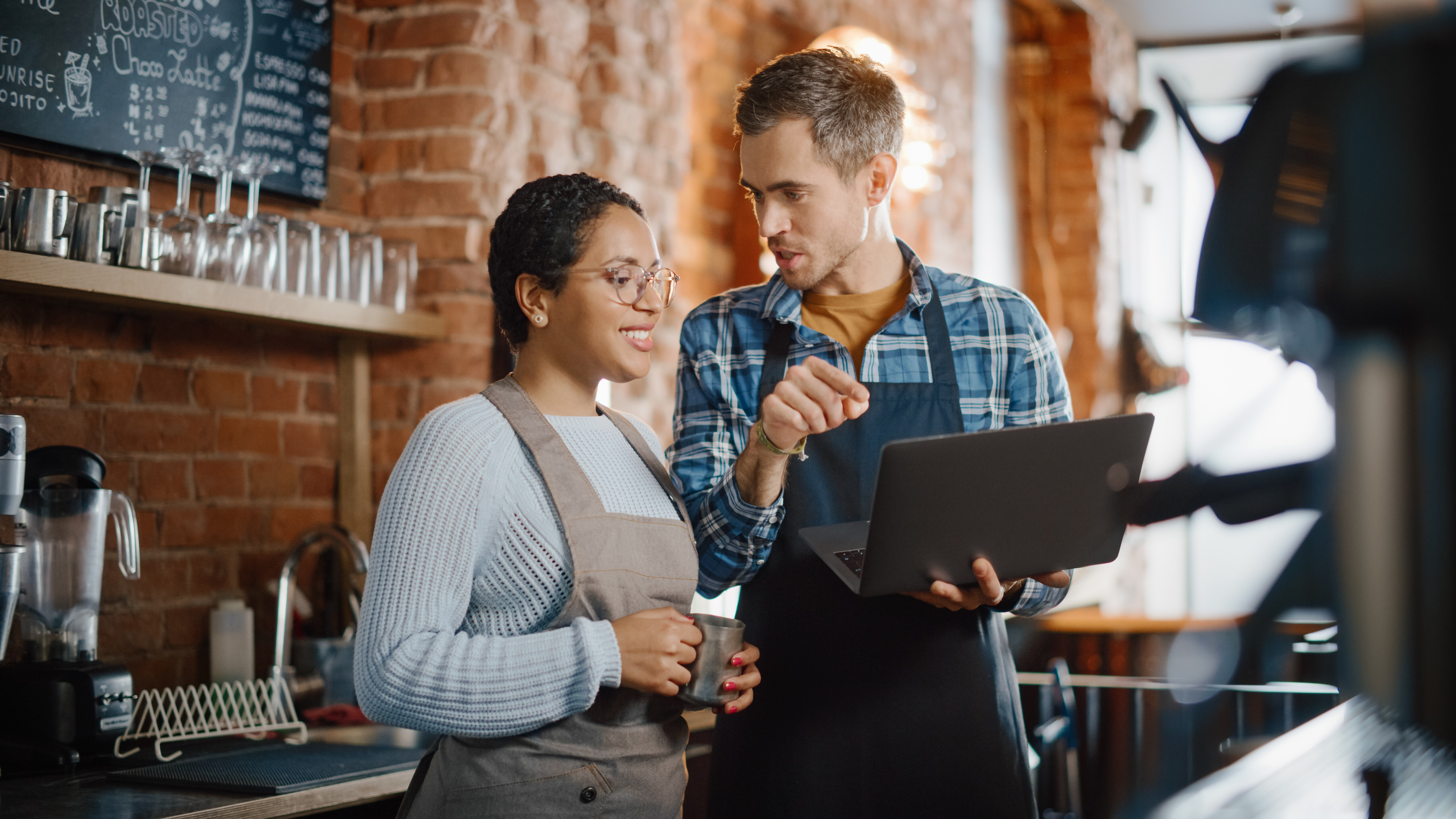 a business owner running a cafe effectively
