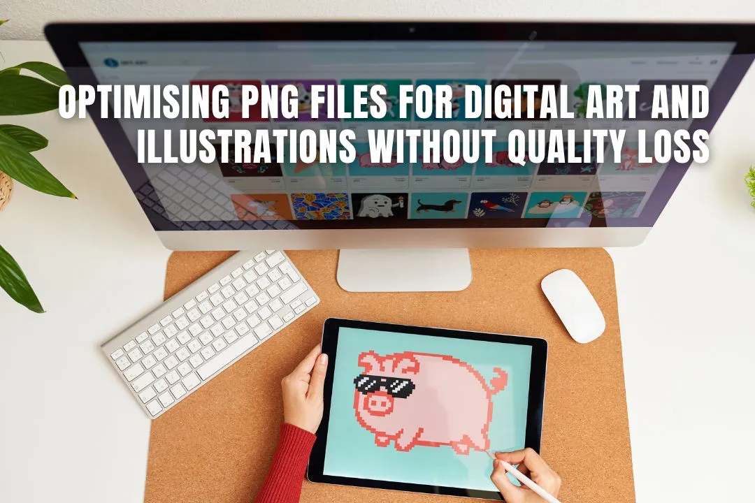 Optimising PNG Files for Digital Art and Illustrations Without Quality Loss