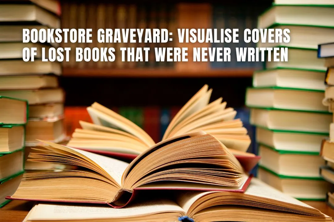 Bookstore Graveyard: Visualise Covers of Lost Books That Were Never Written