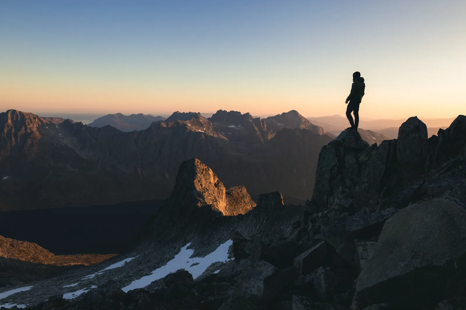 a hiker