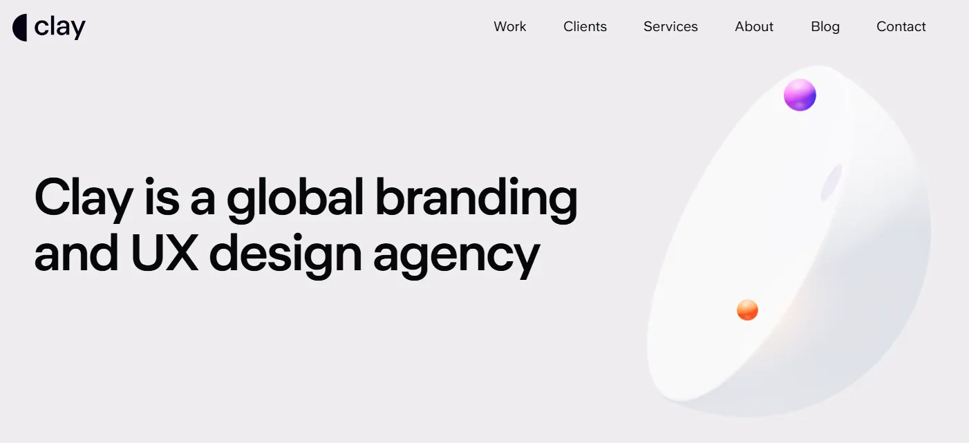 R/GA UI/UX Design company website