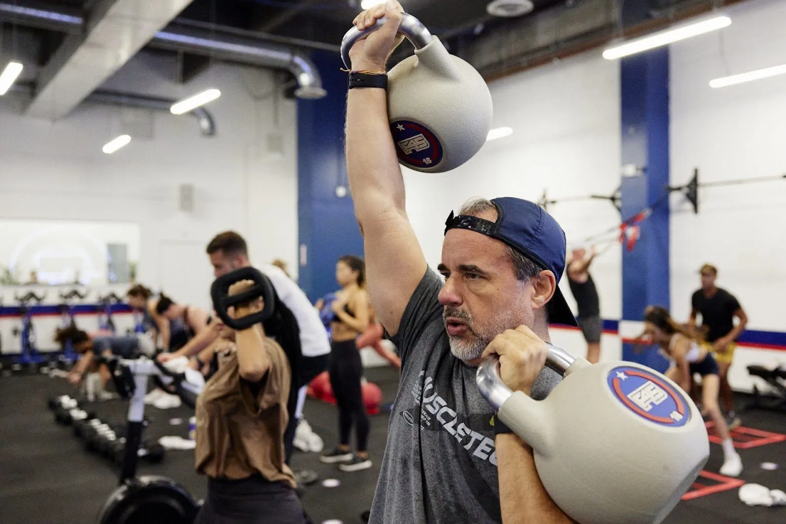  image of people exercising in f45 Chelmsford , image is for blog best fitness gyms chelmsford