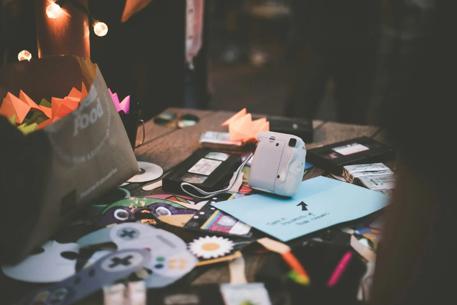 A clutter table