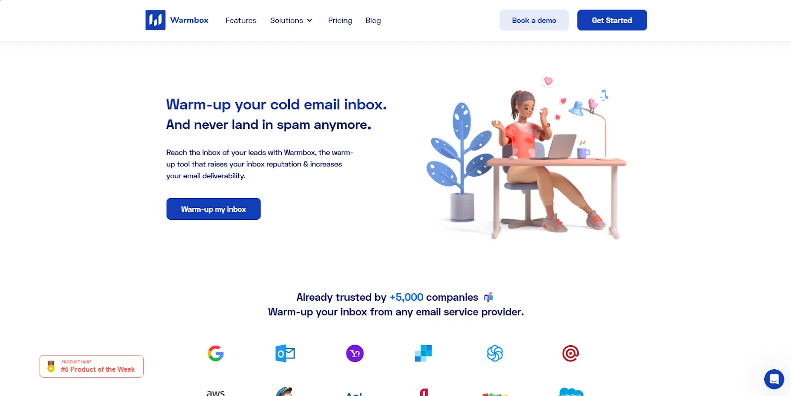 Screenshot of Warmbox