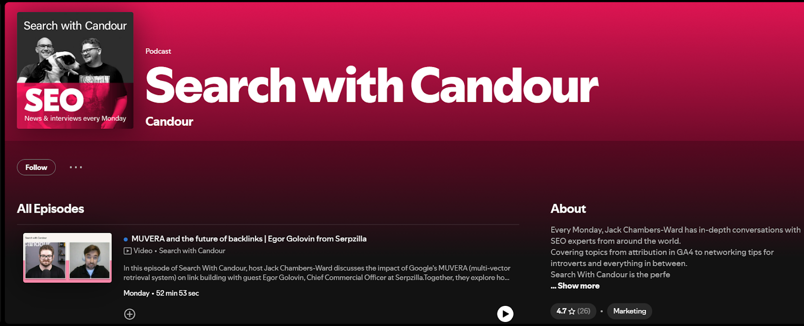 Search with Candour