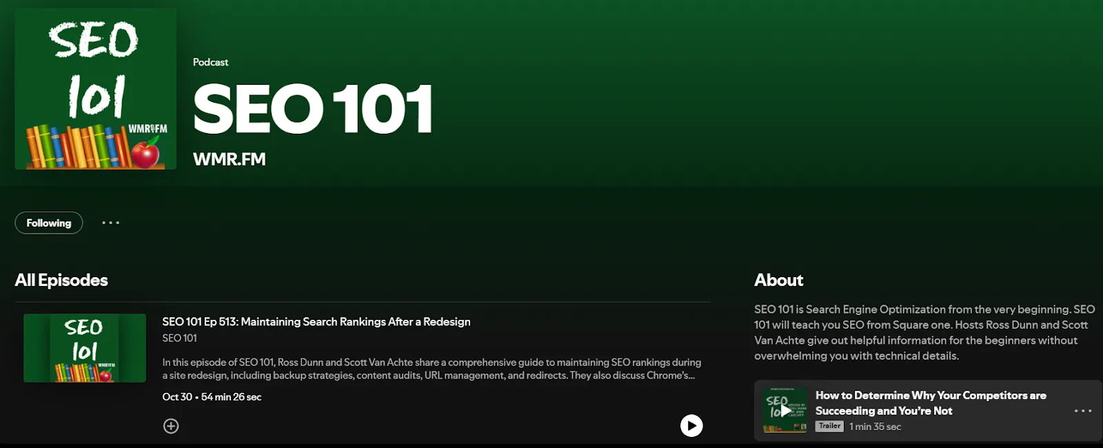 SEO 101 Podcast