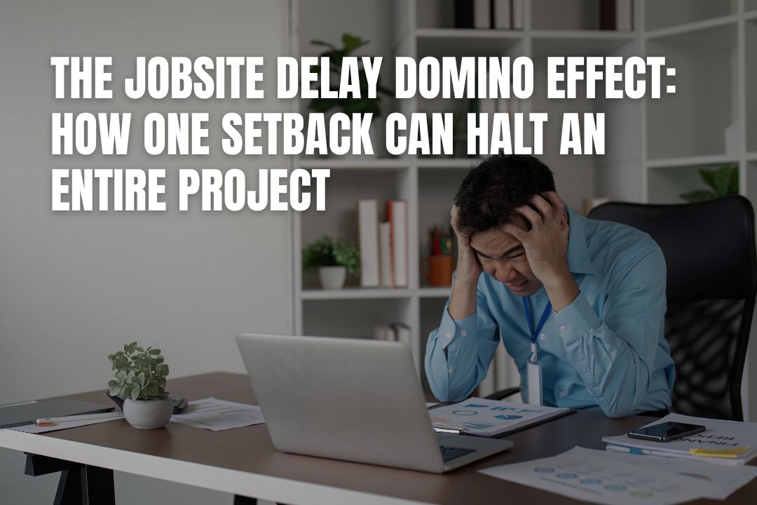 The Jobsite Delay Domino Effect: How One Setback Can Halt An Entire Project