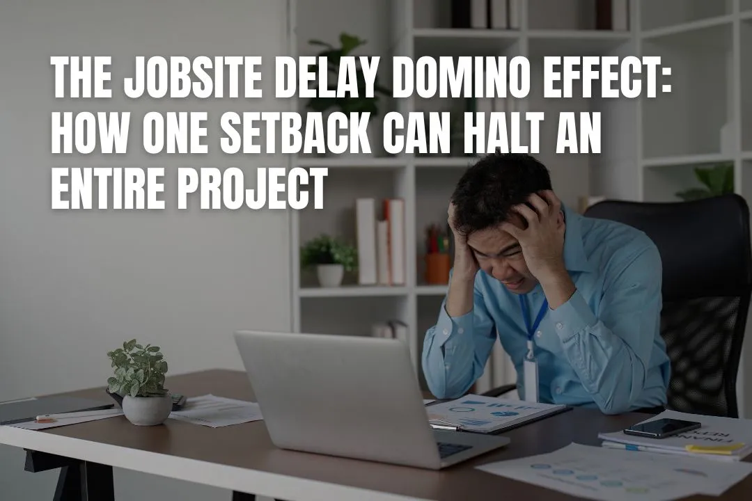 The Jobsite Delay Domino Effect: How One Setback Can Halt An Entire Project