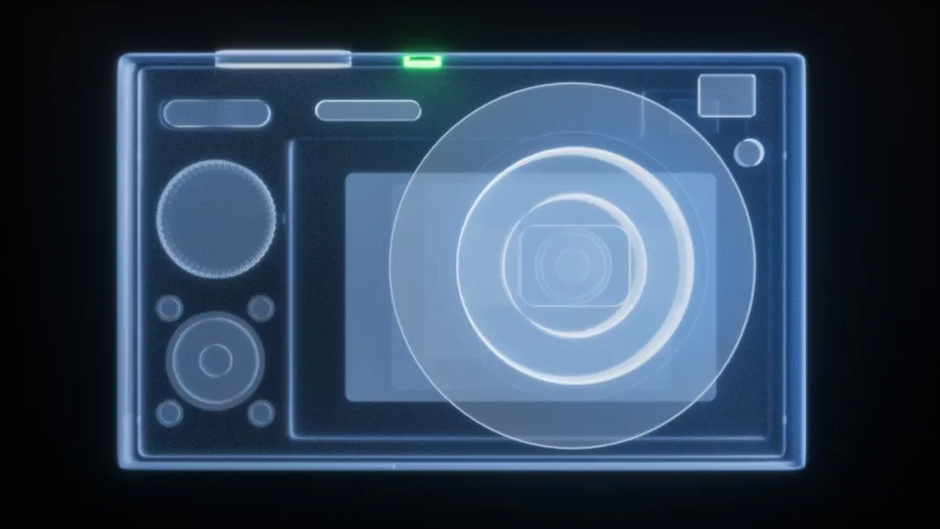 Illustration of a video camera