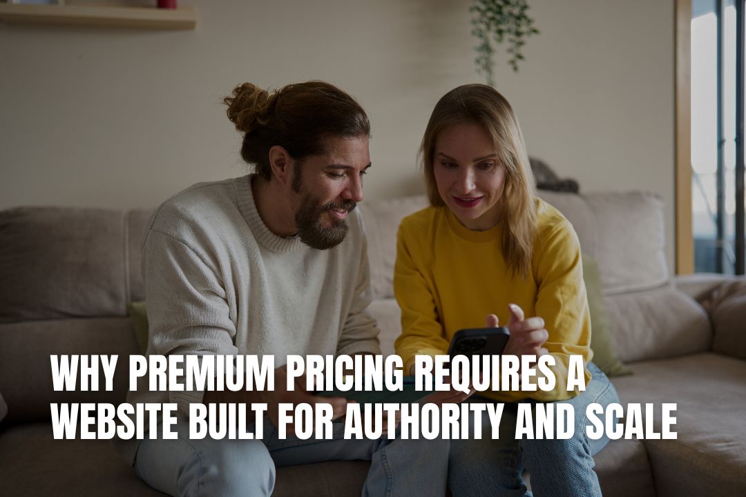 Why Premium Pricing Requires a Website Built for Authority and Scale