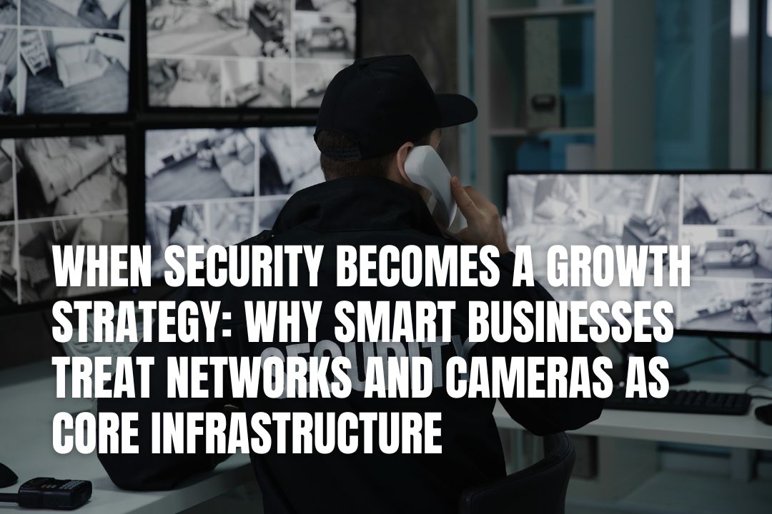 When Security Becomes a Growth Strategy: Why Smart Businesses Treat Networks and Cameras as Core Infrastructure