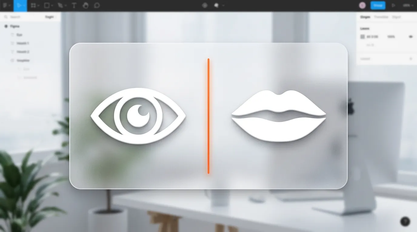 Screenshot of lip sync software