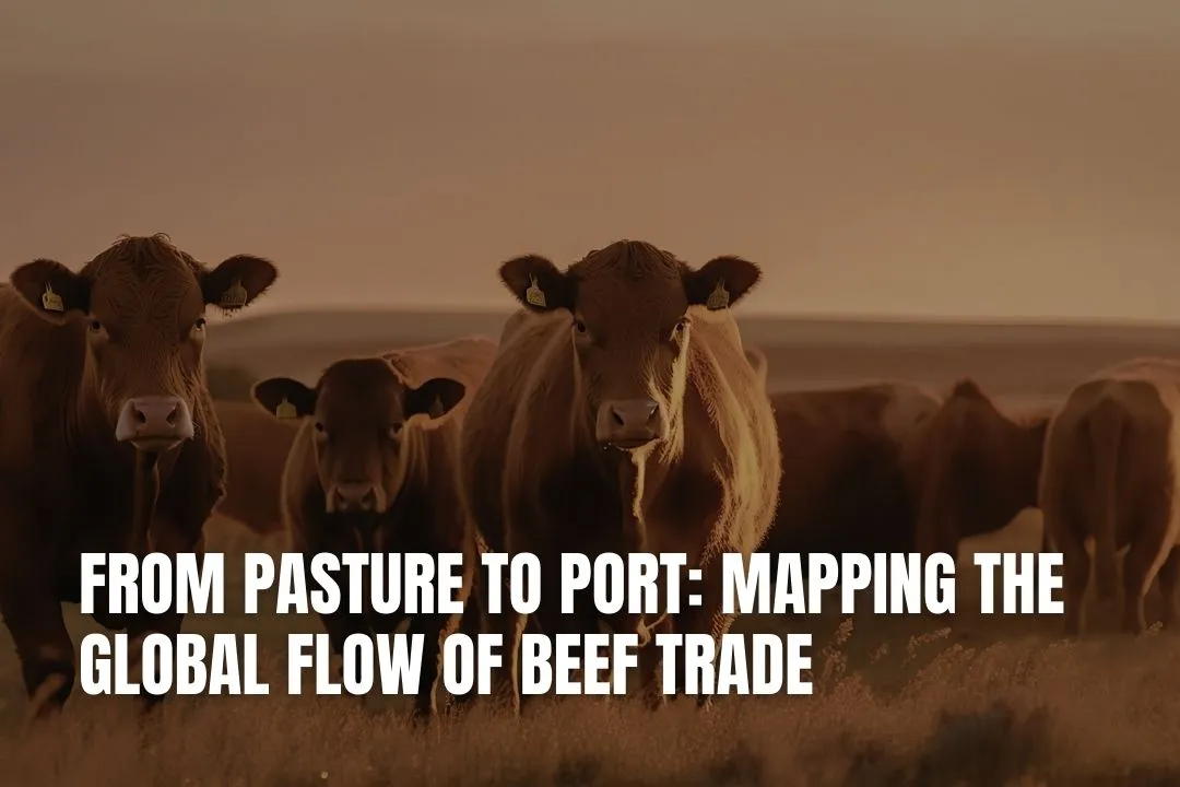 From Pasture To Port: Mapping The Global Flow Of Beef Trade