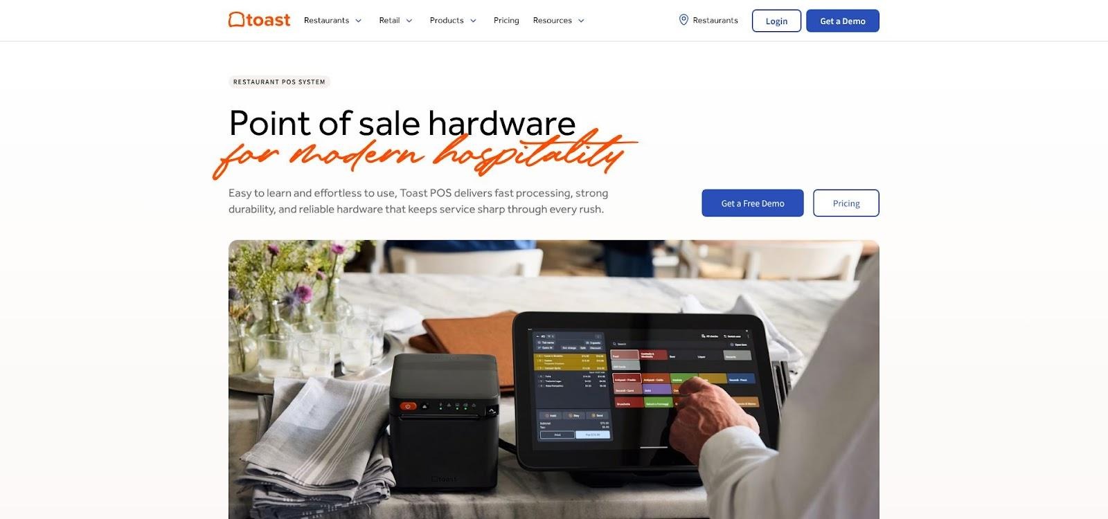 Toast POS Android Hardware for High-Speed Fast-Food Operations