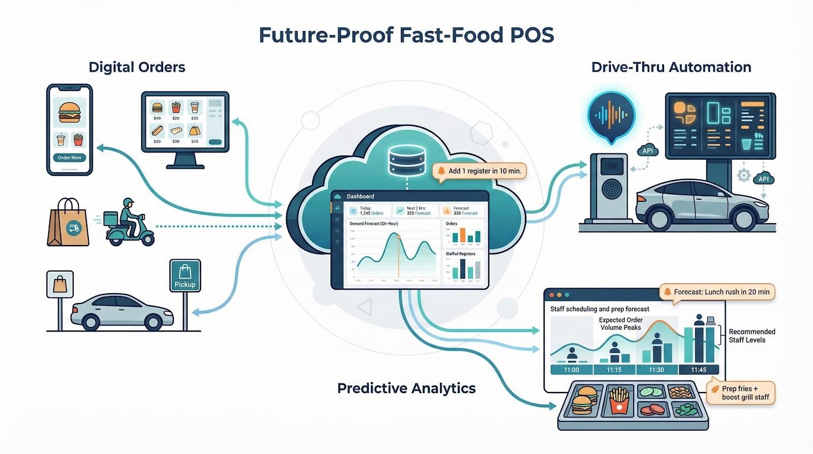 Future proof fast food POS