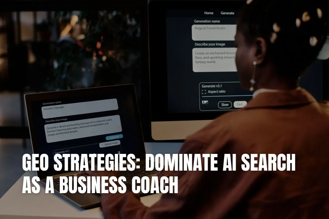 GEO Strategies: Dominate AI Search As a Business Coach