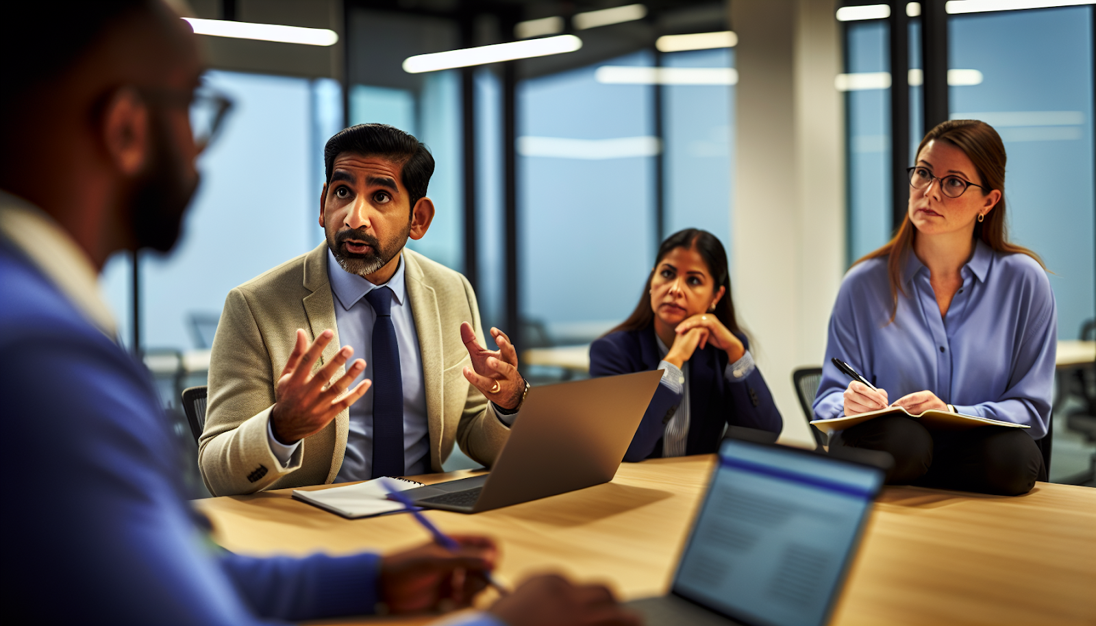 Employee feedback session