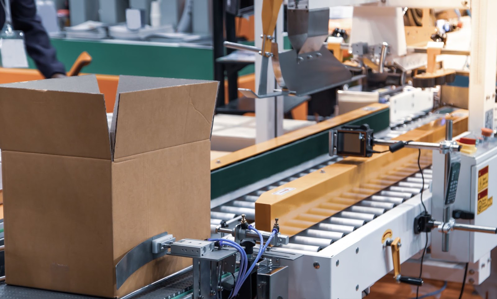 a line of equipment within a small business