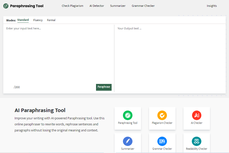 paraphrasing tool