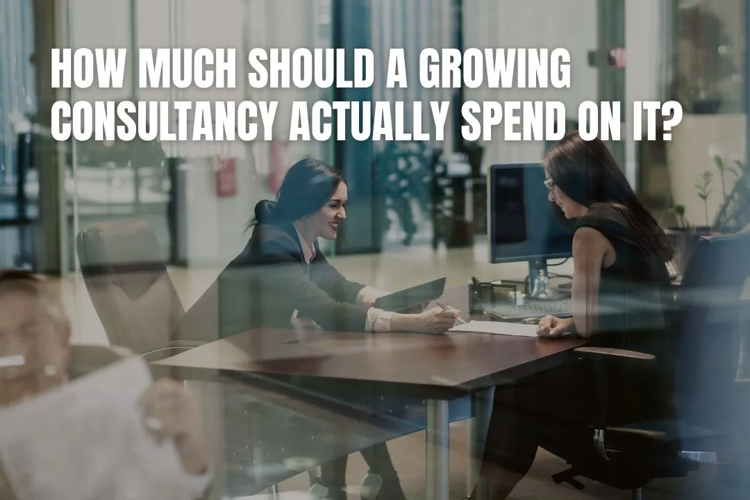 How Much Should a Growing Consultancy Actually Spend on IT?
