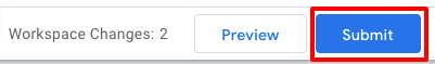 submitting workspace changes in GTM
