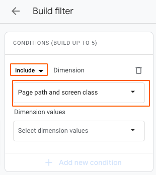 adding a filter to ga4 pages and screens report to drill down into content