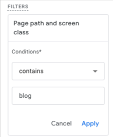 checking blog traffic in ga4