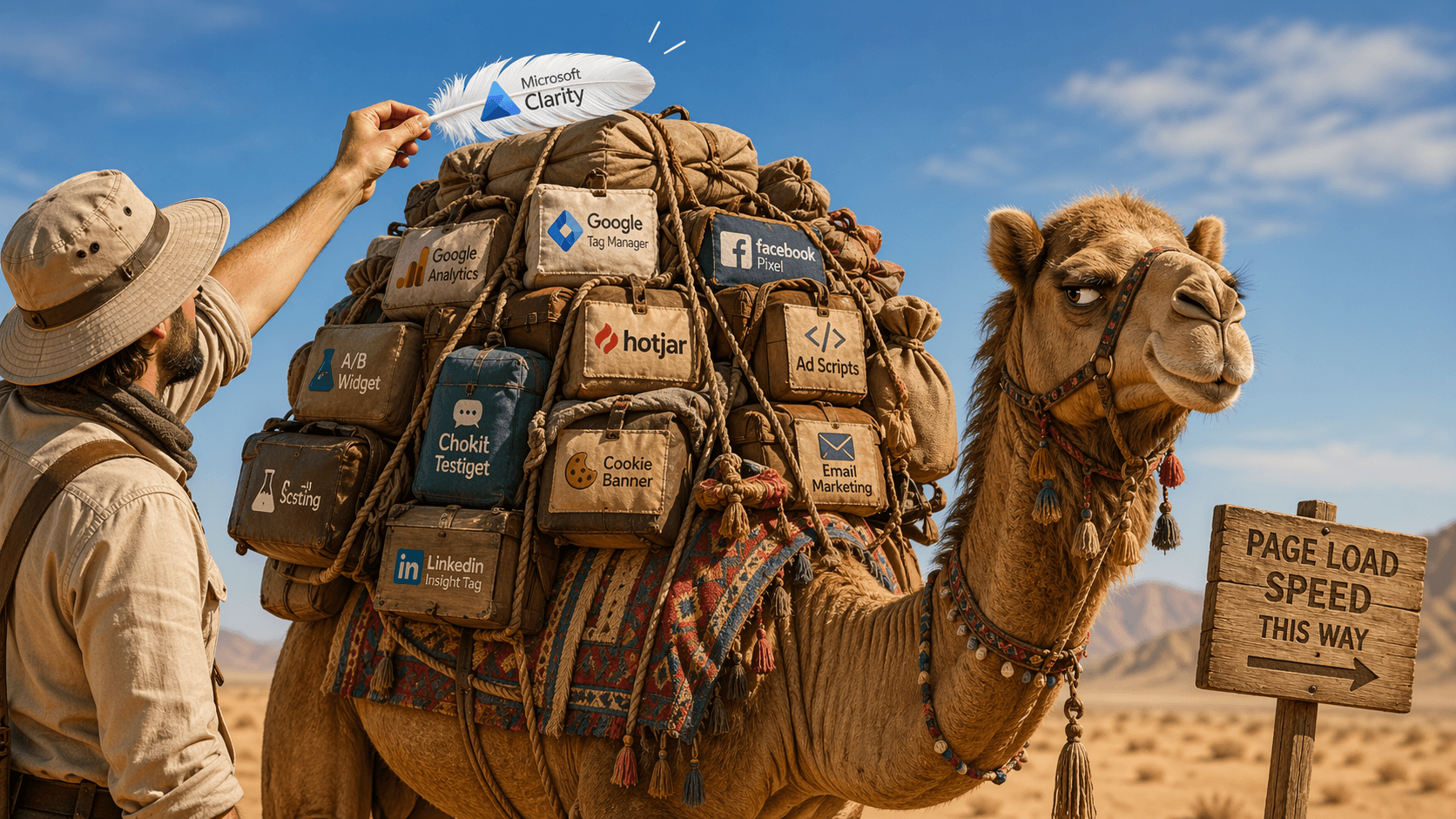 adding Microsoft Clarity to a website already overloaded with third-party scripts