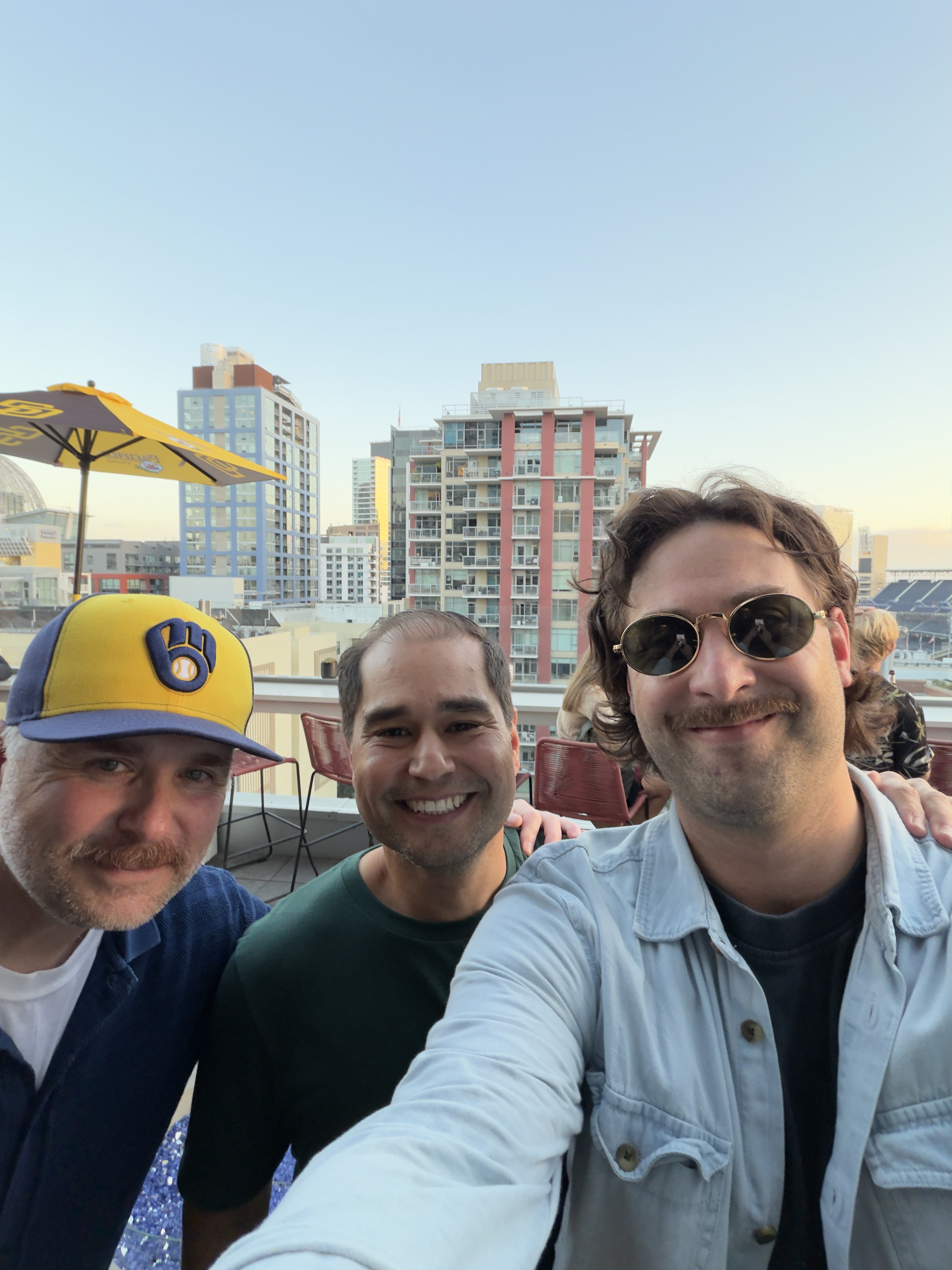 Tony Van Hart (Momentic), Jordan Koene (Previsible), and Tyler Einberger (Momentic) at the San Diego event