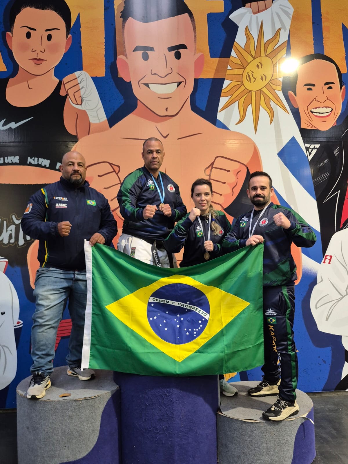 Espaço Cultural IGESC conquista três medalhas no Shobu Ryu Open Internacional no Uruguai