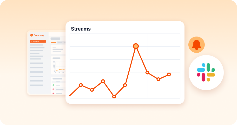 Diagrama de dos círculos solapados; el círculo verde contiene un icono de bases de datos y el círculo azul un icono de ondas de audio, con una zona de fusión de colores en el centro.
