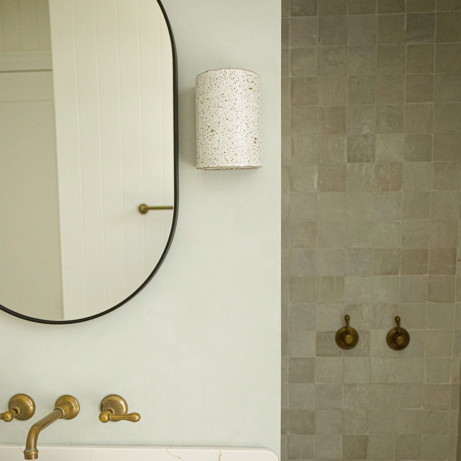 Dusk Short Ceramic Wall Light