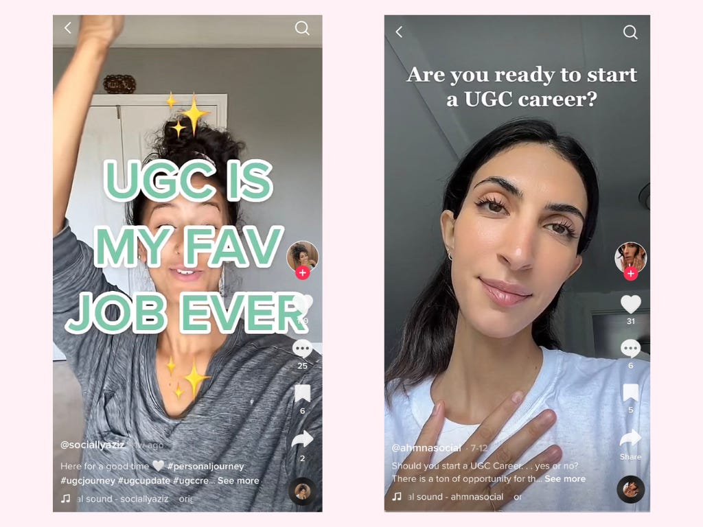 TikTok Had Led to a Surge in 'UGC' Ads and Creators Are Cashing in