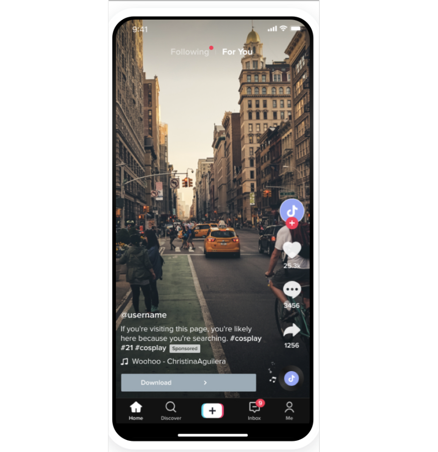 TikTok Ads — Spark Ad Example