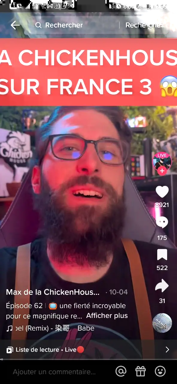 Un influenceur français sur TikTok très connu dans le gaming