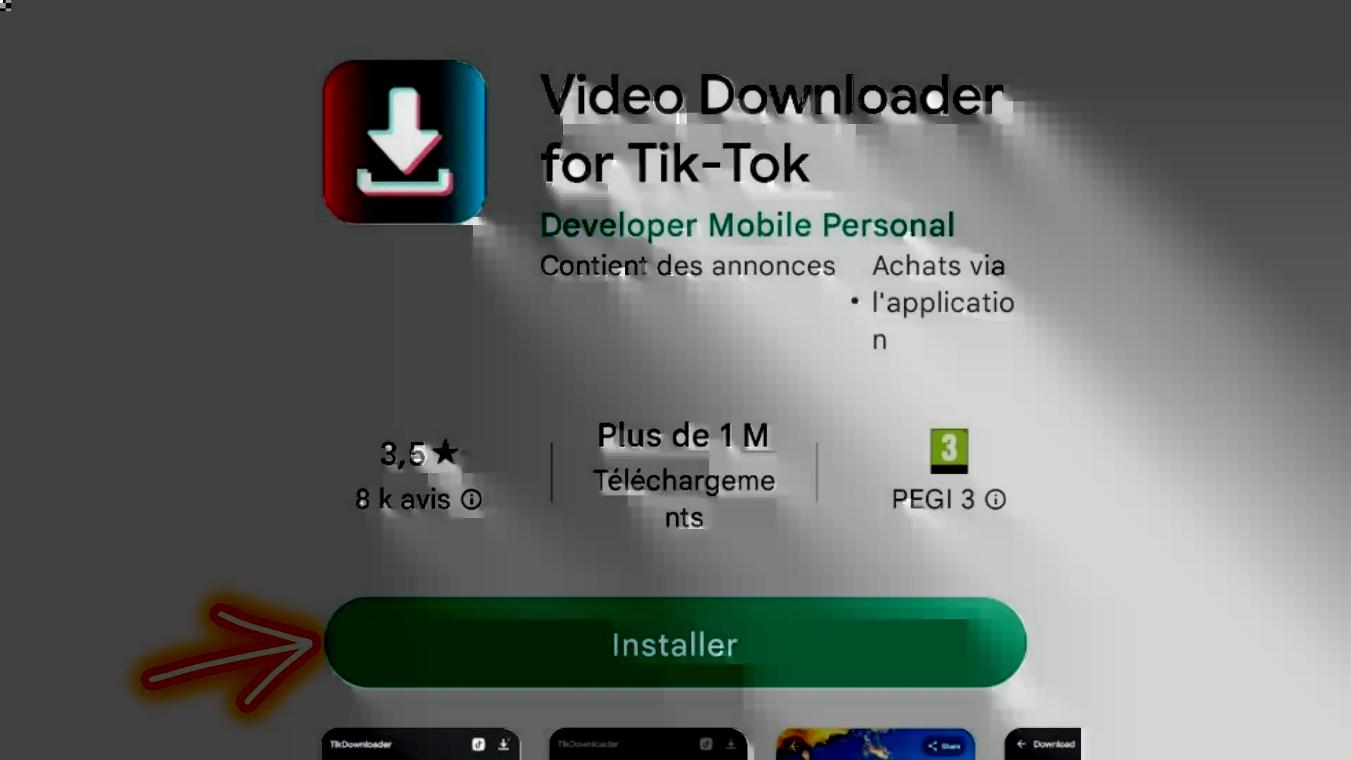 Téléchargement du logiciel Video Downloader for TikTok qui permet de télécharger facilement les vidéos sur TikTok sans filigrane.
