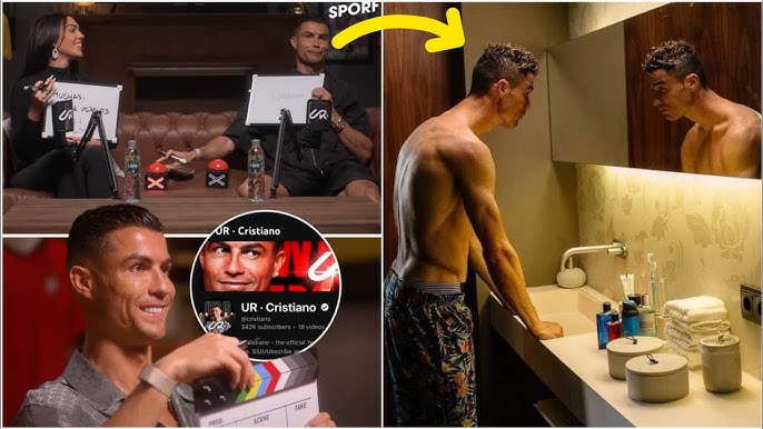 Time to SIUUUbscribe! Cristiano Ronaldo & Georgina launches his own YouTube  channel | UR Cristiano