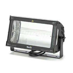 a 3000W strobe light for rent in profile view