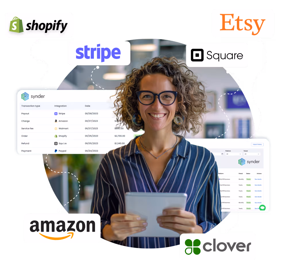 retail online platforms and bookkeeping