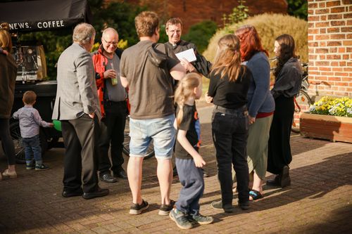 Gottesdienst am Sonntag gemeinsam mit der Leester Kirche