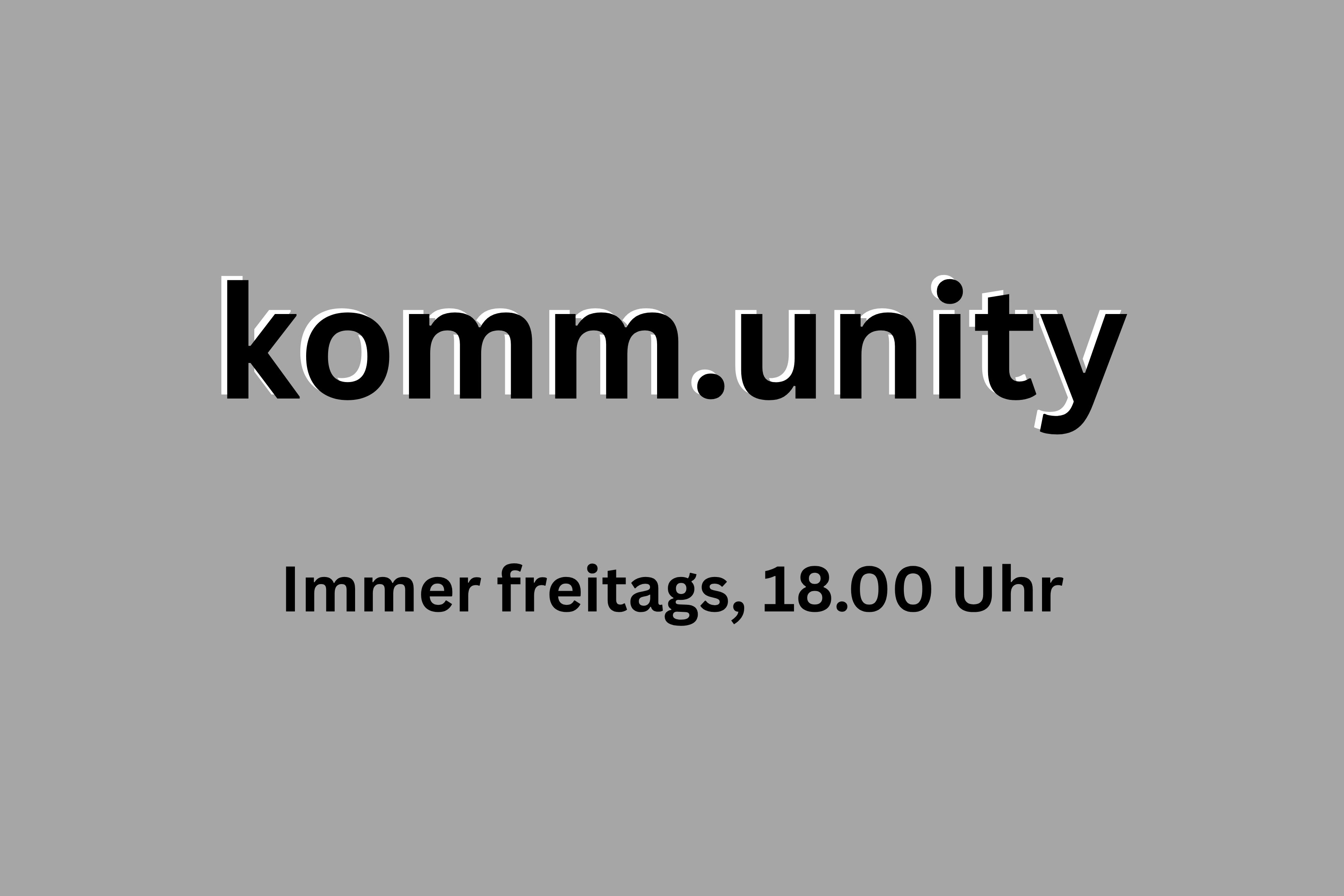 komm.unity startet neu