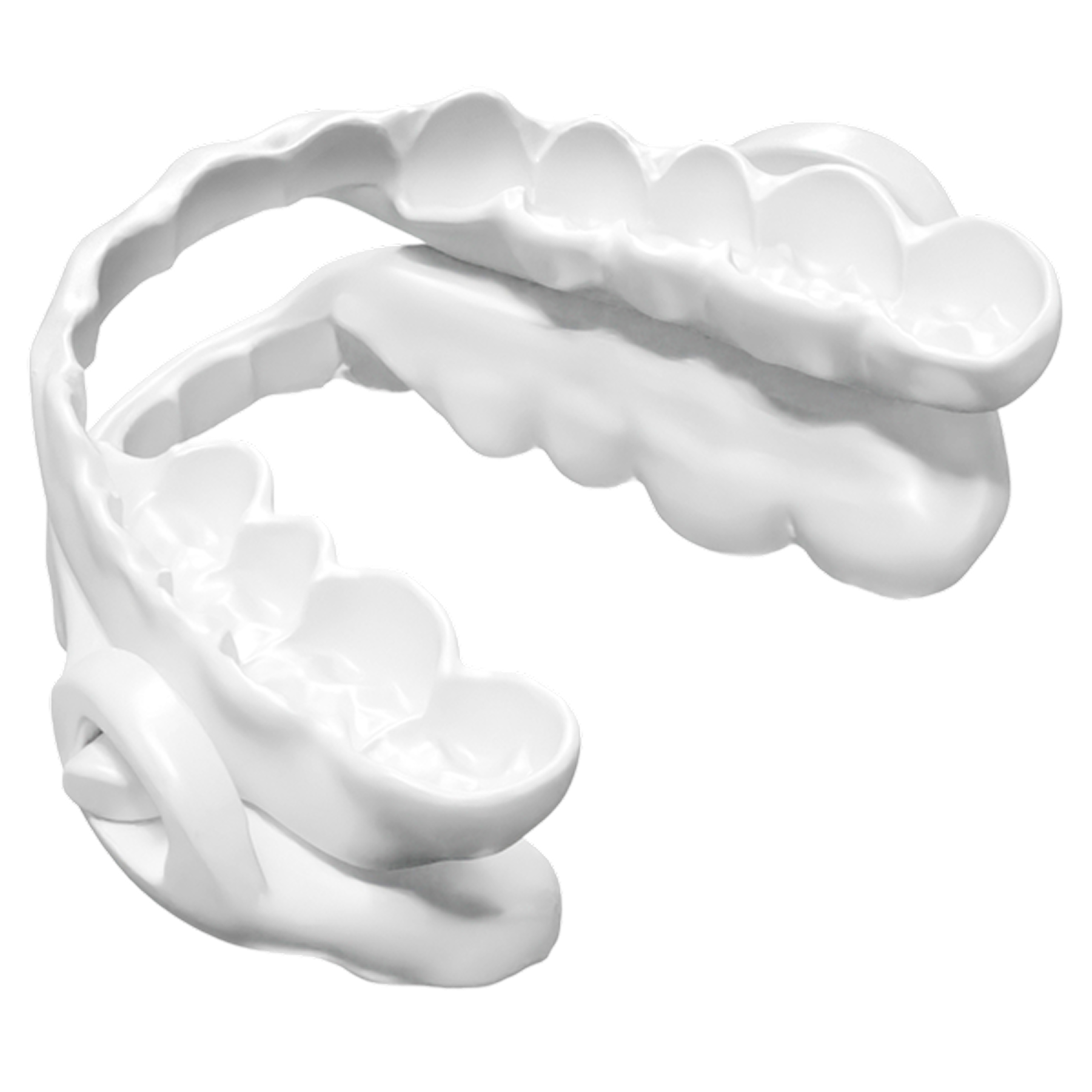 Snorkeskinne for behandling av snorking