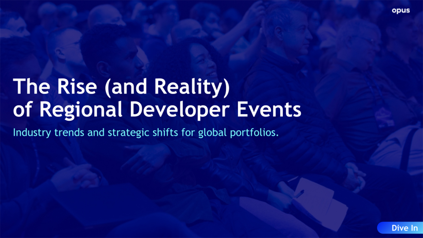 The Rise (and Reality) of Regional Developer Events