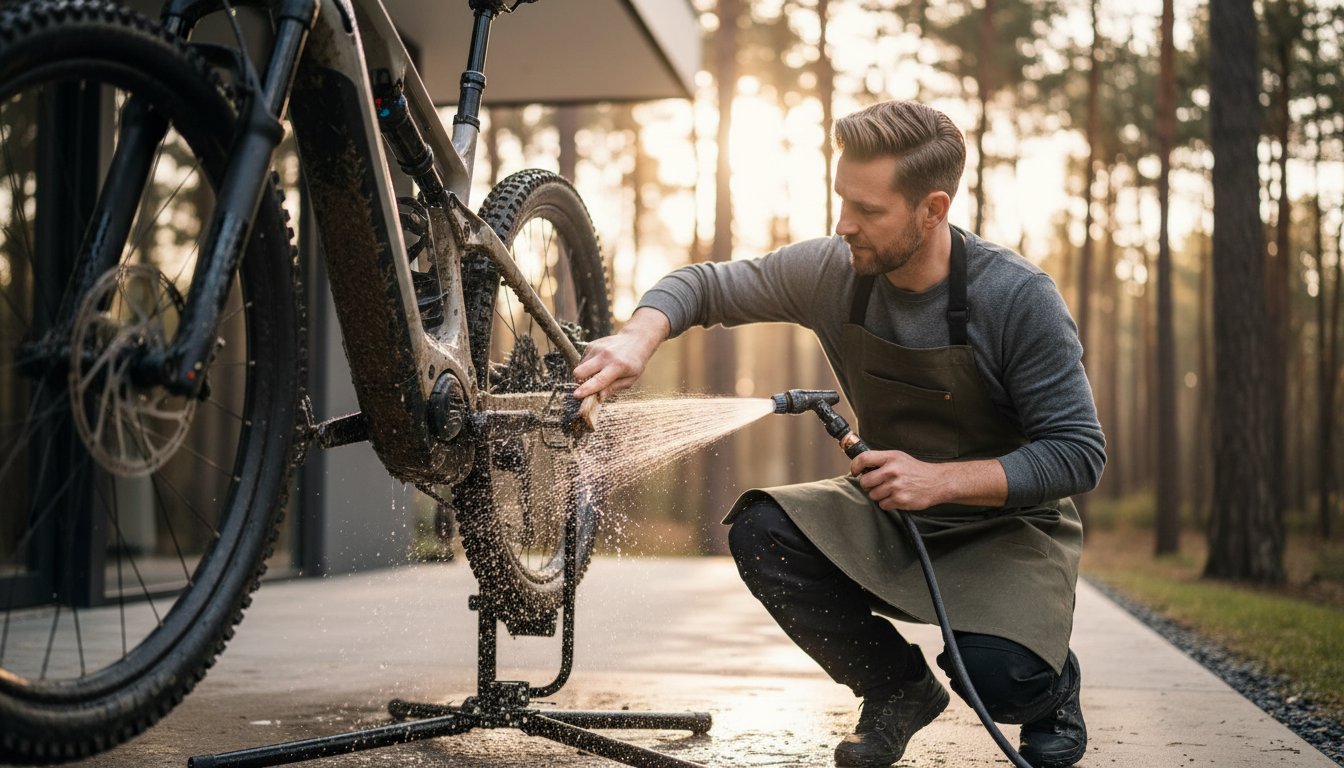 Hoe Maak Je Je E-MTB Schoon