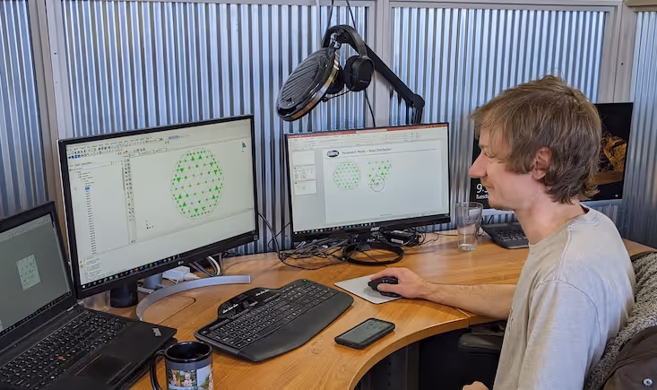Opterus team at work