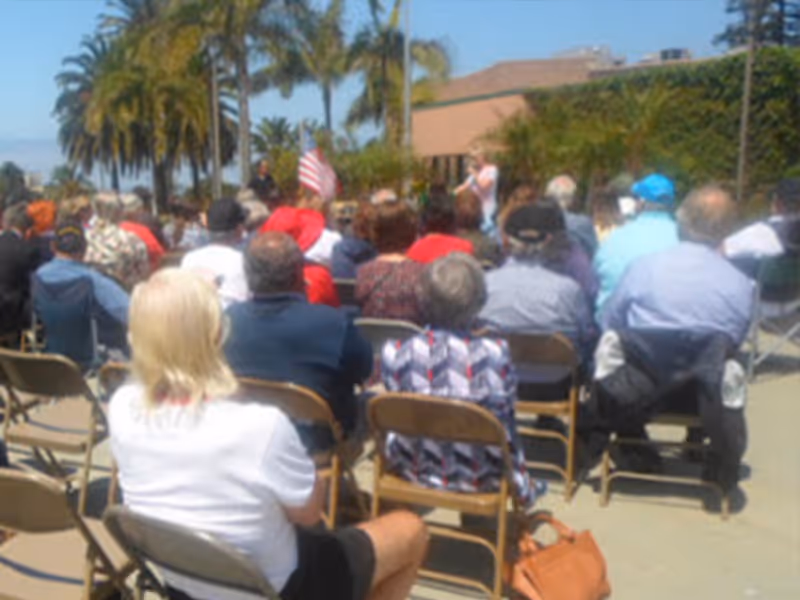 Oceanside HIgh School Vietnam Memorial